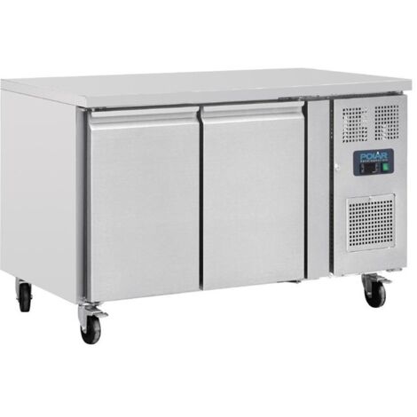 Table Réfrigérée Positive 2 Portes Série U 282 Litres - Polar