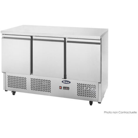 Table Réfrigérée Positive 3 Portes- 380 Litres - Atosa