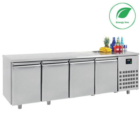 Table Réfrigérée Positive 4 Portes Gamme 700 - Energy Line - Combisteel