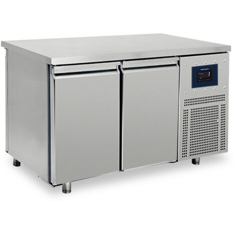 Table Réfrigérée Traversante Avec 2+2 Portes GN 1/1, -2°/+8°C - Wifi - Virtus - BNA0064/FN