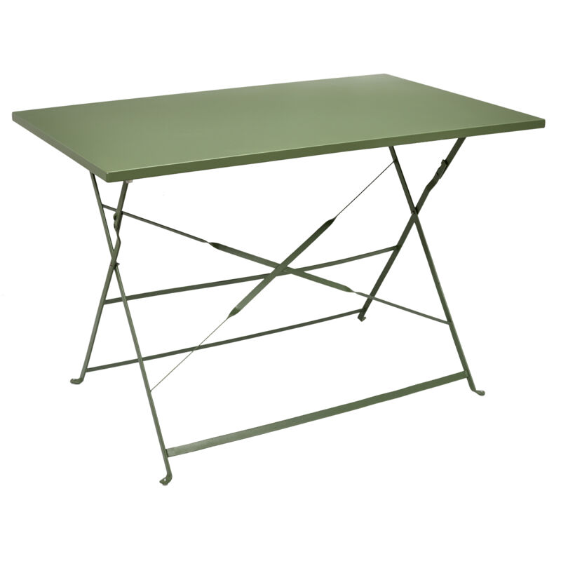 The Home Deco Factory - Table de jardin pliante Palerme 110 x 70 cm