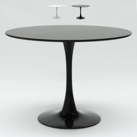 table ronde 100cm bar cuisine salle à manger design scandinave moderne Tulipan