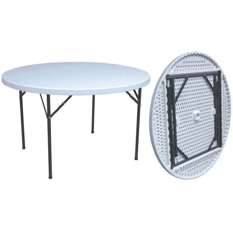 I Giardini Del Re - Table ronde en pehd diam.cm.122