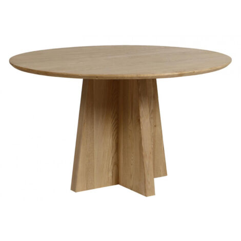 Table ronde - Bois - Beige - Interior's