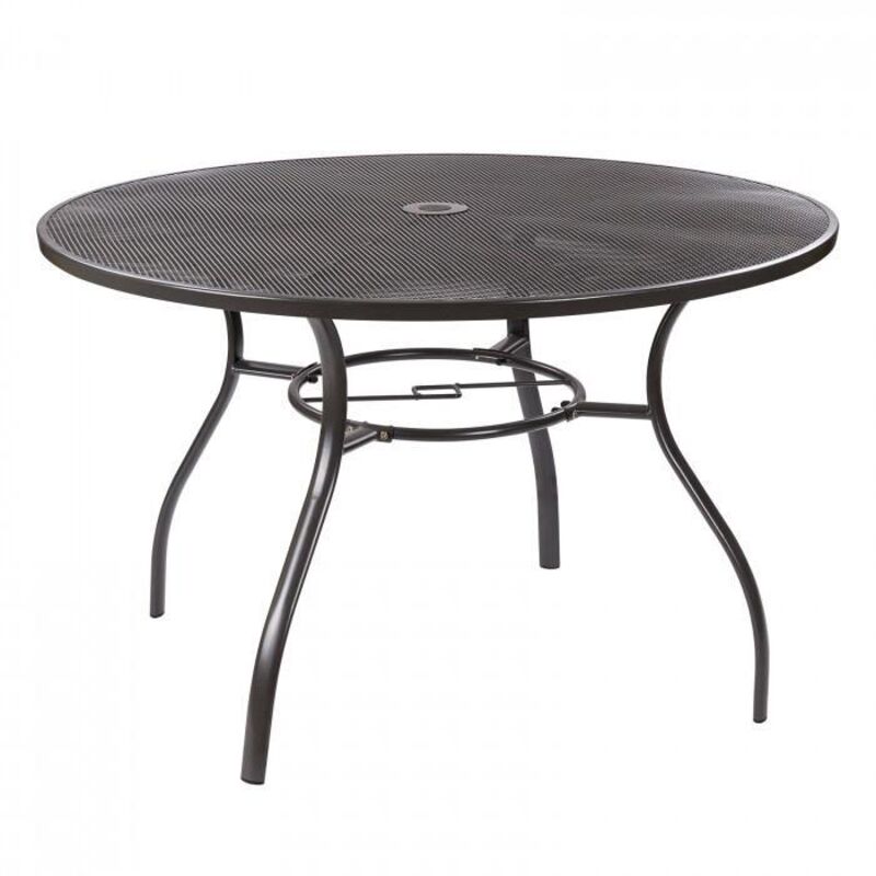 Table ronde en métal maillé 'Las Vegas' ø 120 cm