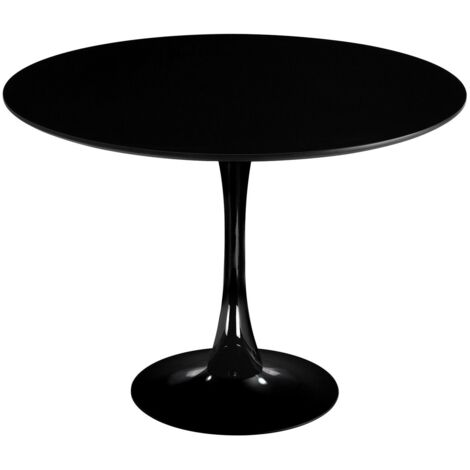 TABLE RONDE IBIZA BLACK Ø120 CM
