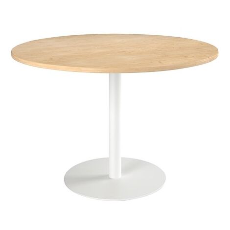 Table ronde Ineo chêne clair - Maxiburo