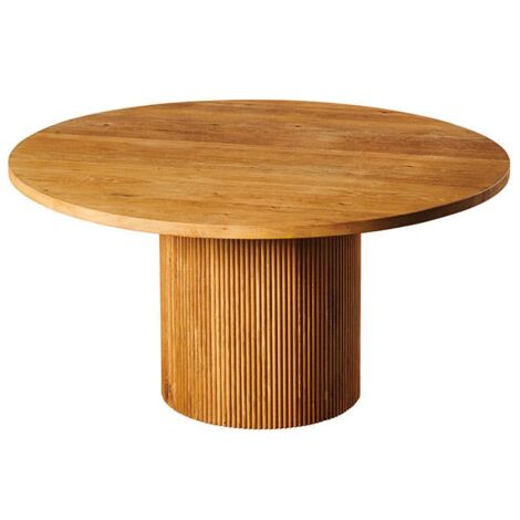 Table ronde moderne pied central 130 cm IENA