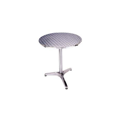Table ronde "One Top" en aluminium - ø cm.60x70h.