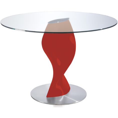 Plateau verre trempé diamètre 110cm pour tables rondes Cigale