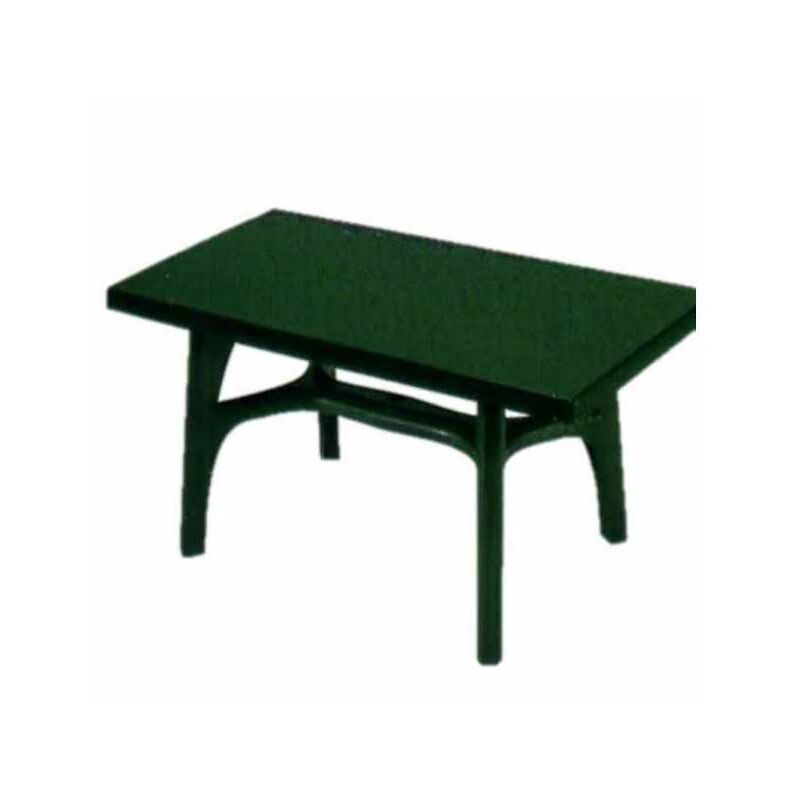 Table Résine Rectangulaire Verte 140X 80 1061 Scab