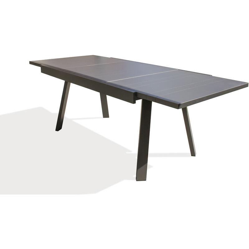 Dcb Garden - stockholm - Table de jardin 8 places en aluminium