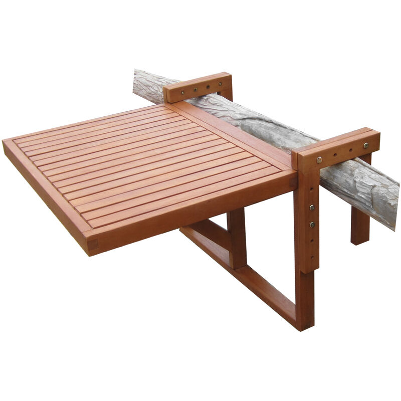 Spetebo - Table suspendue pour balcon berkeley