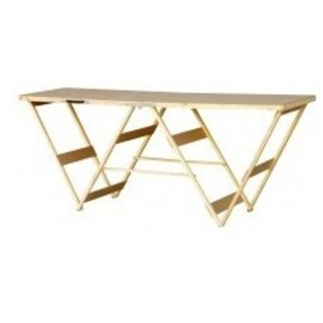Table tapisser pro pieds bois  2mx0 56m epais:6mm