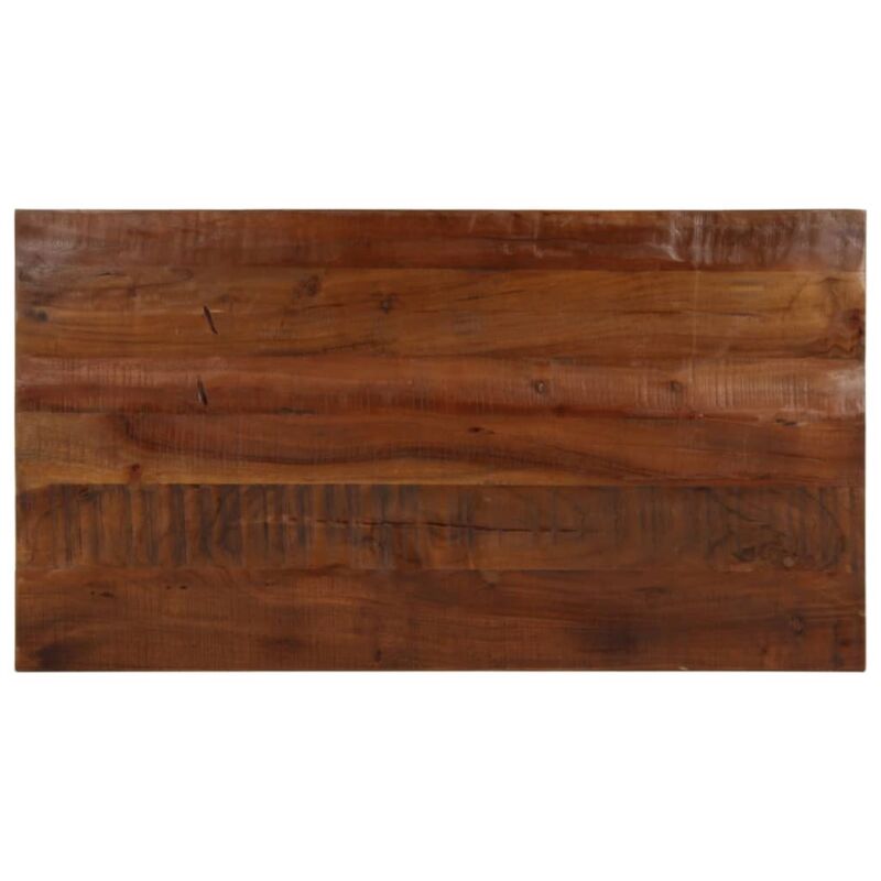 Table Top 100x70x2.5 Cm Rectangular Solid Wood Reclaimed Vidaxl
