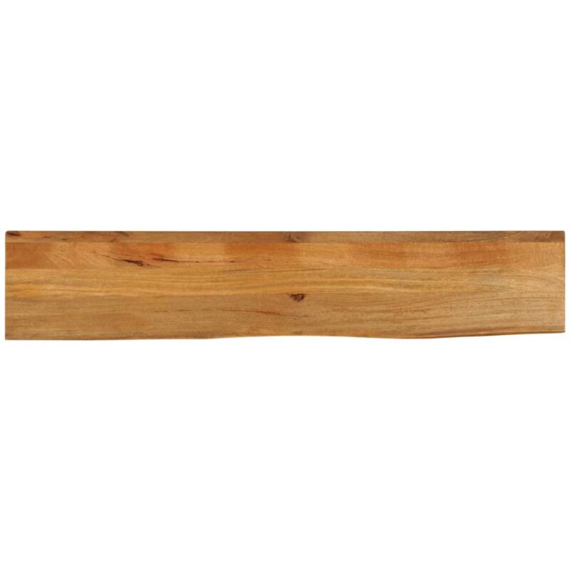Table Top Live Edge 160x40x2.5 cm Solid Wood Mango vidaXL