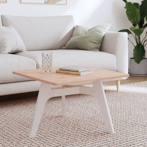 Table Top 60x60x1.5 cm Square Solid Wood Beech vidaXL