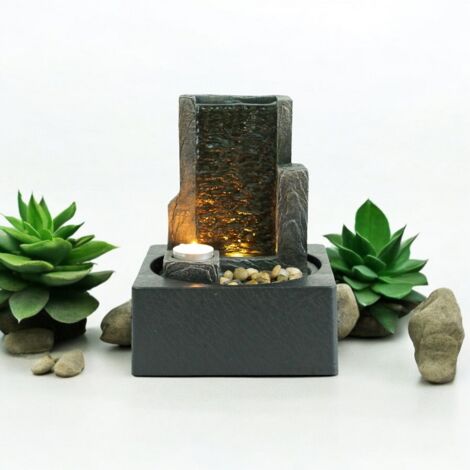 Table-Top Fountain - L18 x W18 x H25 cm