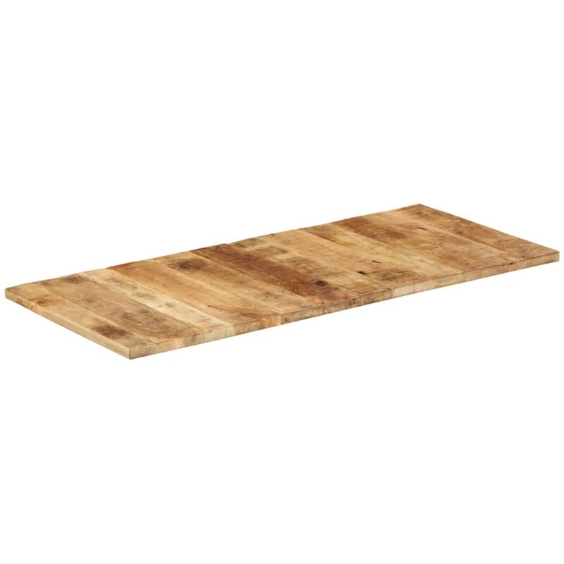 Table Top Solid Mango Wood 25-27 mm 140x60 cm Vidaxl