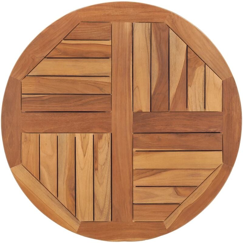 Vidaxl - Table Top Solid Teak Wood Round 2.5 cm 70 cm