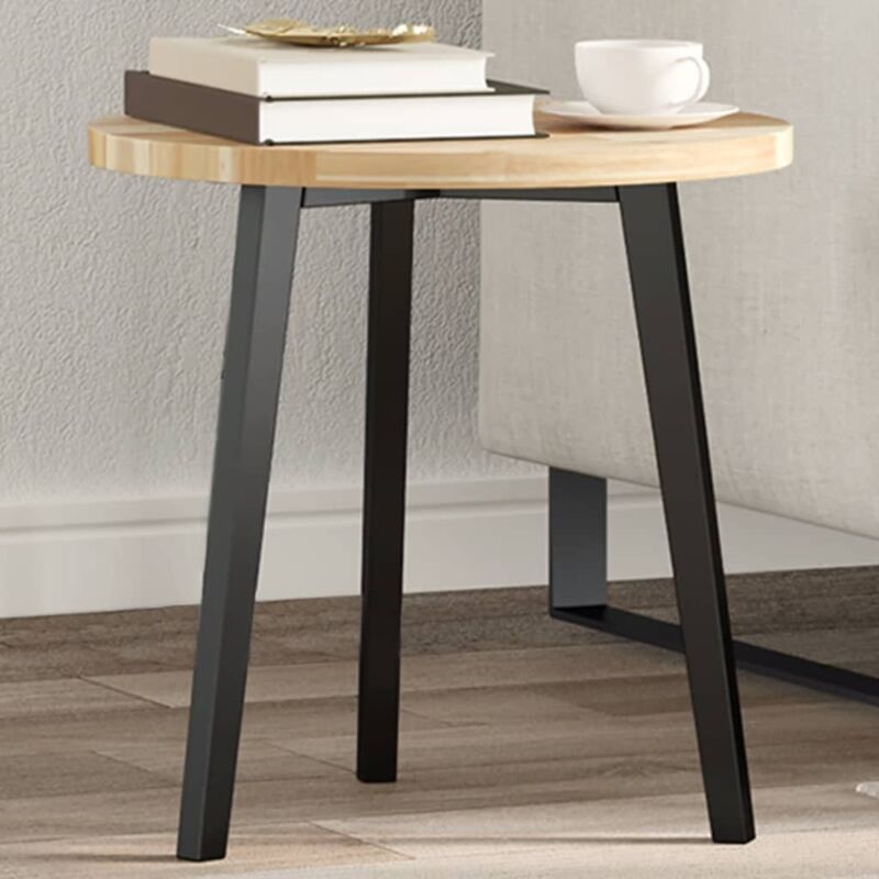 Table Top Round Ø40x2 Cm Solid Wood Acacia Vidaxl