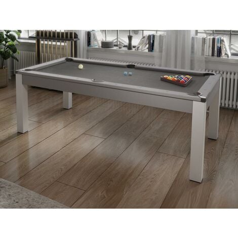 Table transformable - Billard & Ping-pong BALTHAZAR - 21311281.5cm - Gris - Gris