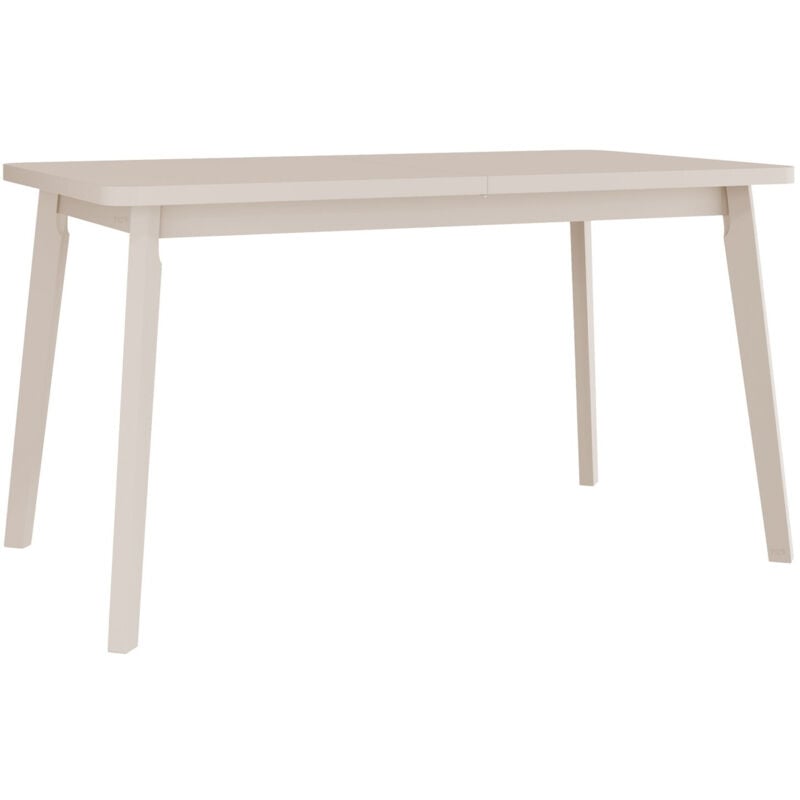 Mobilier1 - Table Victorville 130, Cachemire, 75x80x140cm, Allongement, Stratifié, Bois