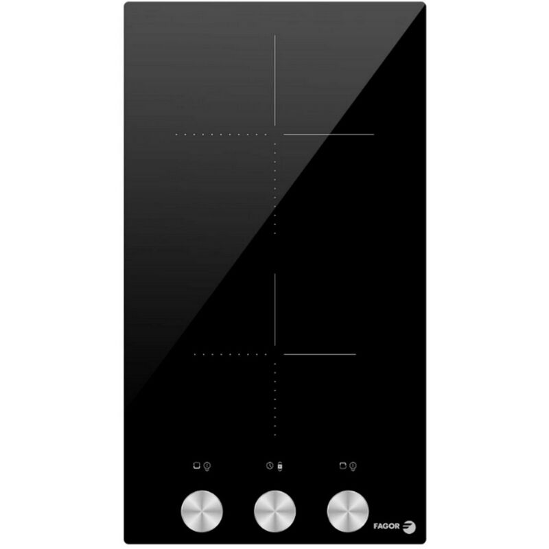 Fagor - Table de cuisson vitrocéramique 2 feux 2900w noir FTV2520T Fagor - Table de cuisson vitrocéramique 2 feux 2900w noir FTV2520T