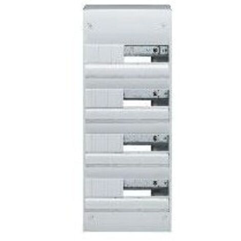 Tableau 4 rangées coffret électrique Gamma 53 modules - HAGER