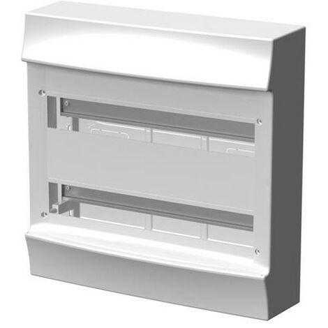 Tableau Abb mural blanc 36 modules sur 2 rangées sans porte 41P18X20