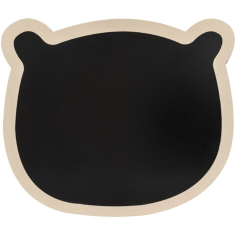 Tableau ardoise ourson 53 cm Atmosphera