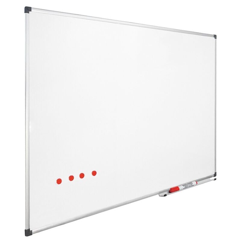 Tableau blanc 100 x 100 cm - Magnétique