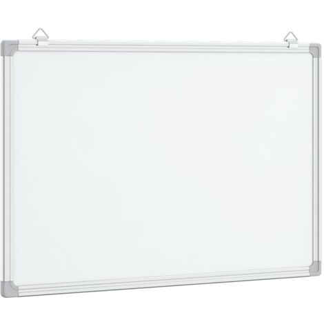 Tableau blanc magnétique 80x60x1,7 cm aluminium CFW201981