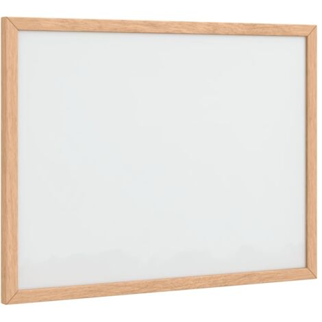 Tableau blanc magnétique avec cadre bois de pin massif 40x30 cm CFW423183