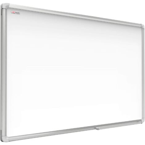 Tableau Blanc Magnétique Effaçable à Sec avec Cadre en Aluminium Premium EXPO 220x120cm