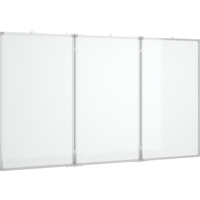 Vidaxl - Tableau blanc magnétique pliable 150x80x1,7 cm aluminium