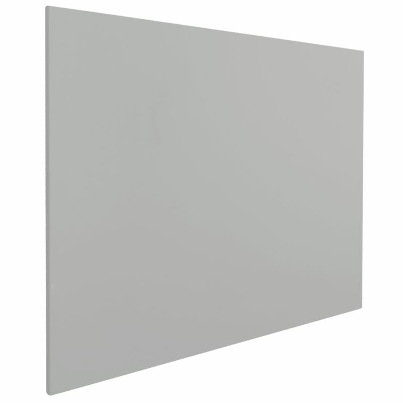 Tableau blanc sans cadre - 90 x 120 cm - Gris
