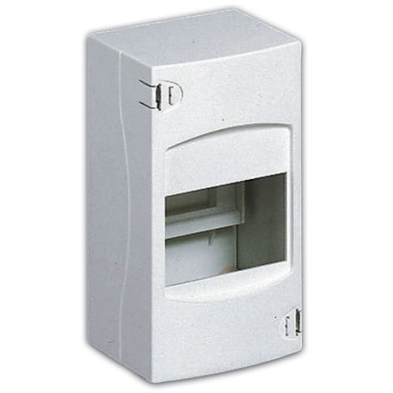 Coffret cache-borne &agrave; &eacute;quiper - 4 modules - 160 x 90 x 74mm