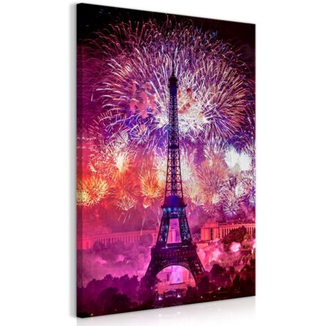 Tableau Bonne année  (1 partie) verticale - 80 x 120 cm