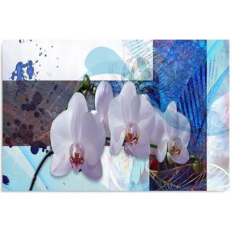 Feeby Impression sur toile Orchidée Zen Spa 60x40 cm 1 pièce Tableaux  Tableau Déco Mural Image Décoration Murale Artistique Photographie Design  Salon