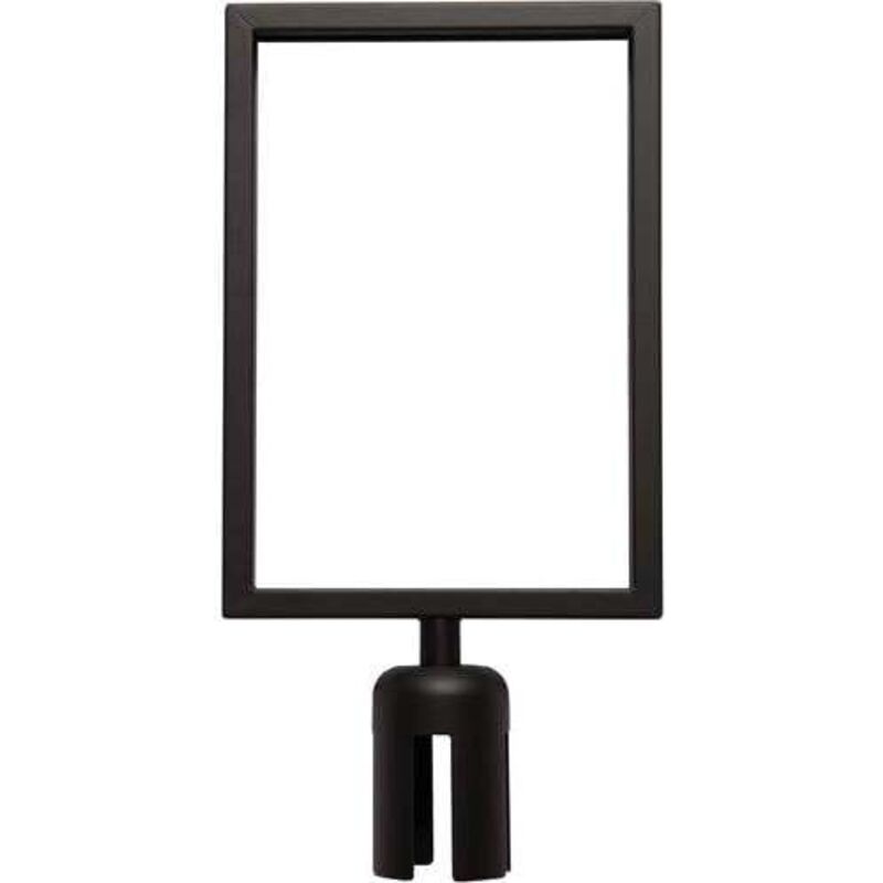 Tableau d'affichage A4, vertical, avec sangle, noir, A4 vertical