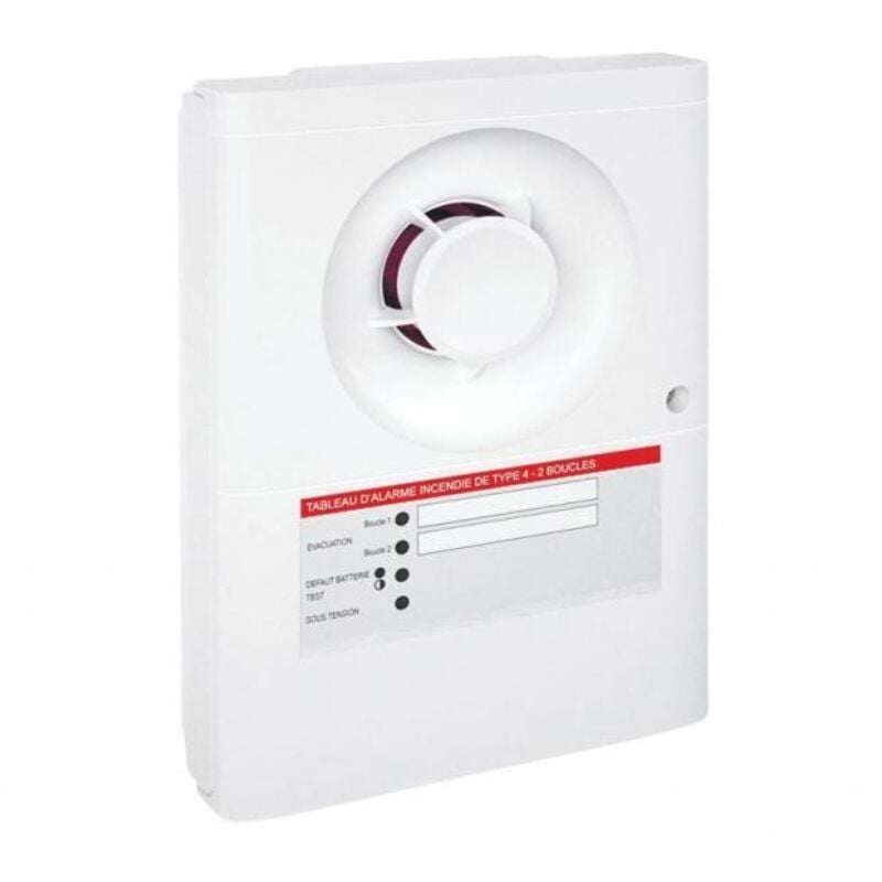 Legrand - tableau d'alarme incendie - type 4 - 2 boucles 140562