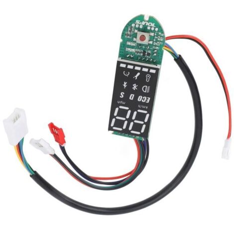 Tableau de Bord de Scooter Électrique ,Carte de Circuit Bluetooth de Trottinette Électrique PCB Remplacement de Carte de Circuit.