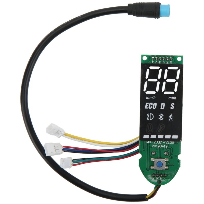 Tableau de Bord de Scooter Électrique pour Ninebot F30 F40, Accessoires de Remplacement de Carte de Circuit Imprimé Bluetooth Trottinette Électrique