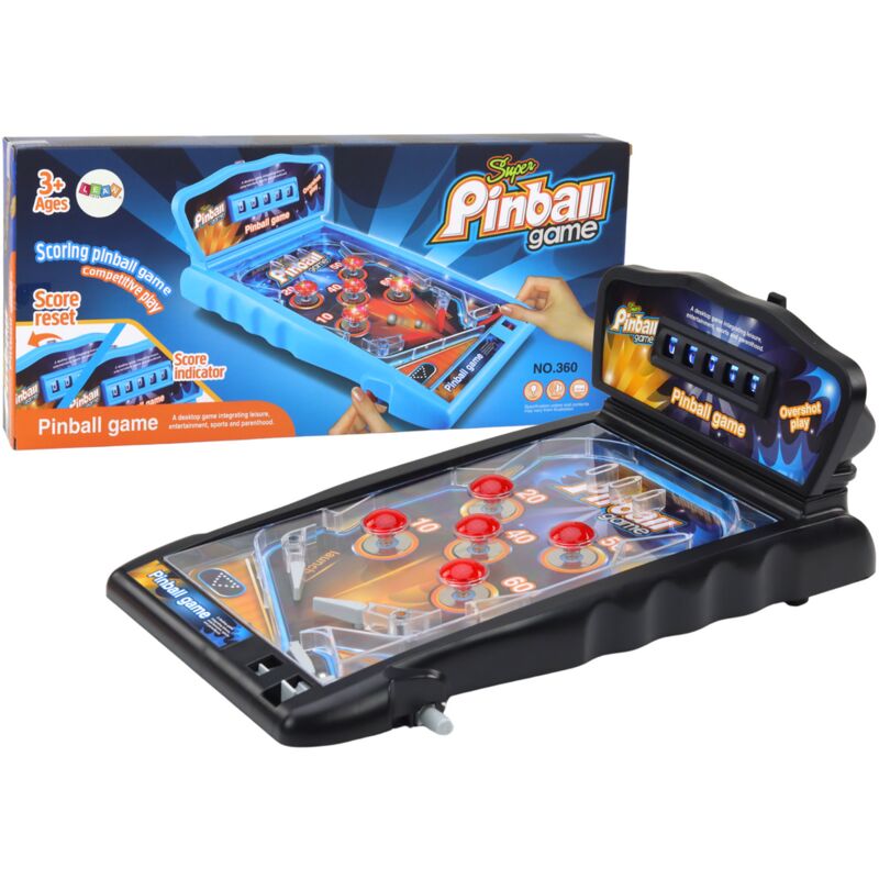 Tableau de bord des lumières et des sons du jeu d'arcade Pinball