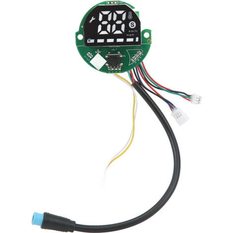Tableau de bord électrique étanche pour scooter Xiaomi M365 ES1 ES2 ES3 ES4, avec protection silicone et connectivité Bluetooth.