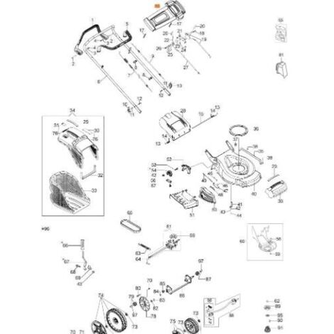 TABLEAU DE BORD EMAK ORIGINAL 66070685R