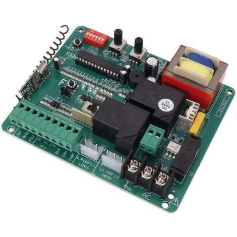 Tableau de Commande de Moteur de Porte, Tableau de Commande de Moteur de Portail Coulissant Sensible 220 V pour Garage