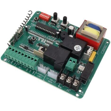 Tableau de Commande de Moteur de Porte, Tableau de Commande de Moteur de Portail Coulissant Sensible 220 V pour Garage