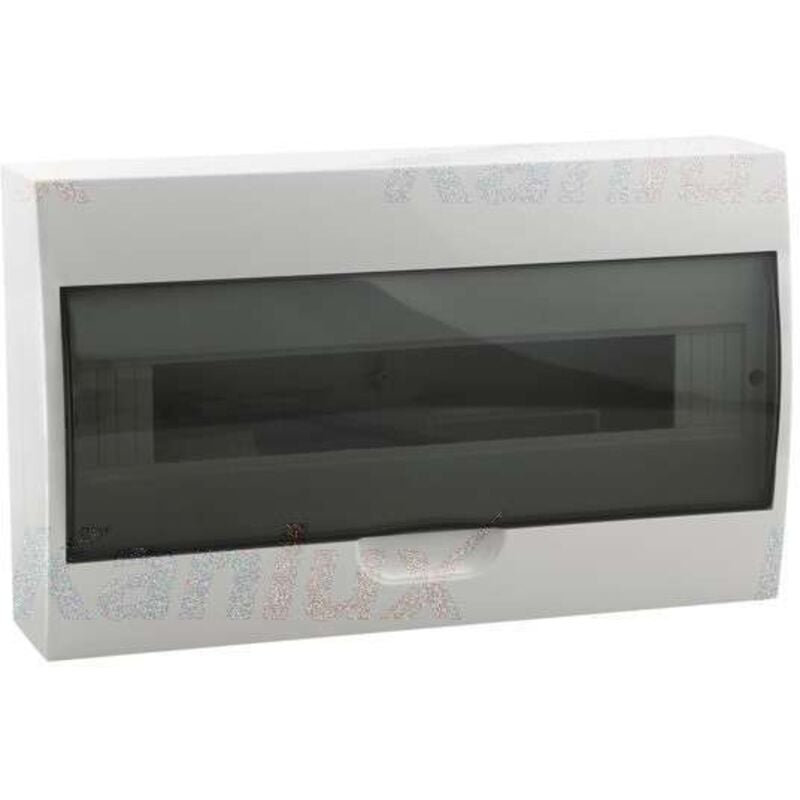 Kanlux - Tableau Électrique mural Blanc / gris 18P Modules